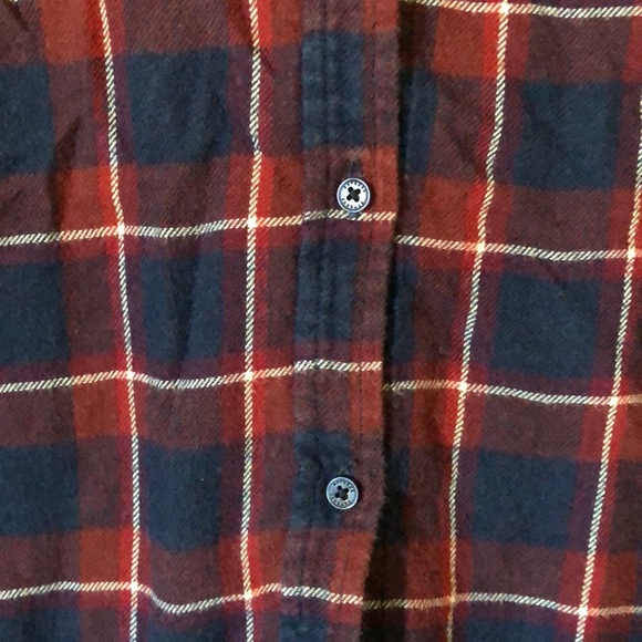 Plaid button up - Picture 2 of 5